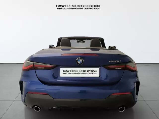BMW Serie 4 420d Cabrio 140 kW (190 CV) de segunda mano