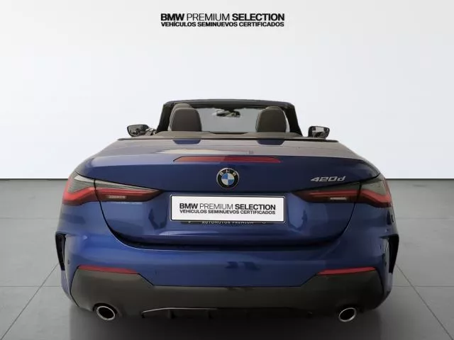 BMW Serie 4 420d Cabrio 140 kW (190 CV) de segunda mano