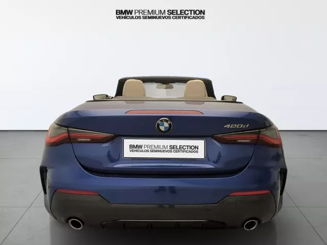 BMW Serie 4 420d Cabrio 140 kW (190 CV) de segunda mano
